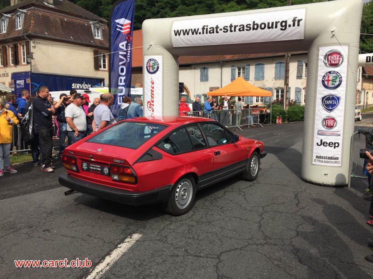 Alfa Romeo GTV6 au départ